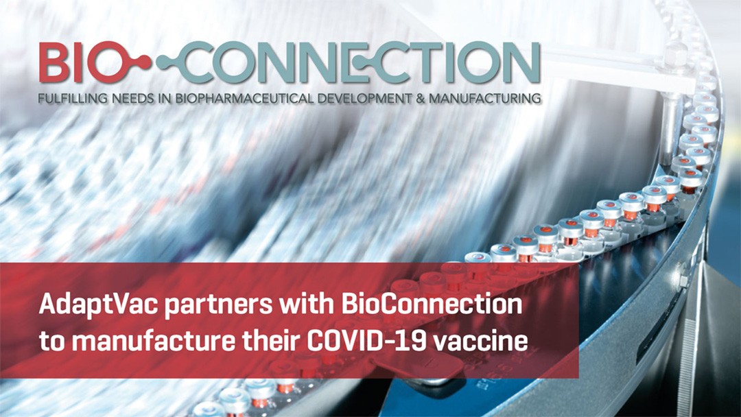AdaptVac partners with BioConnection to manufacture their COVID-19 vaccine