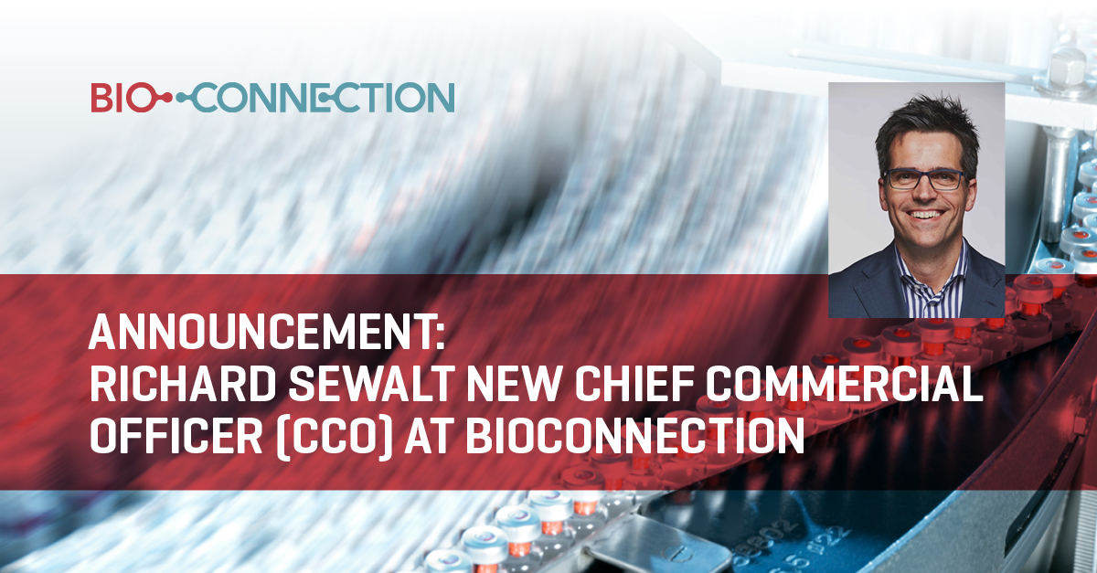 Announcement: Richard Sewalt new Chief Commercial Officer (CCO) at BioConnection