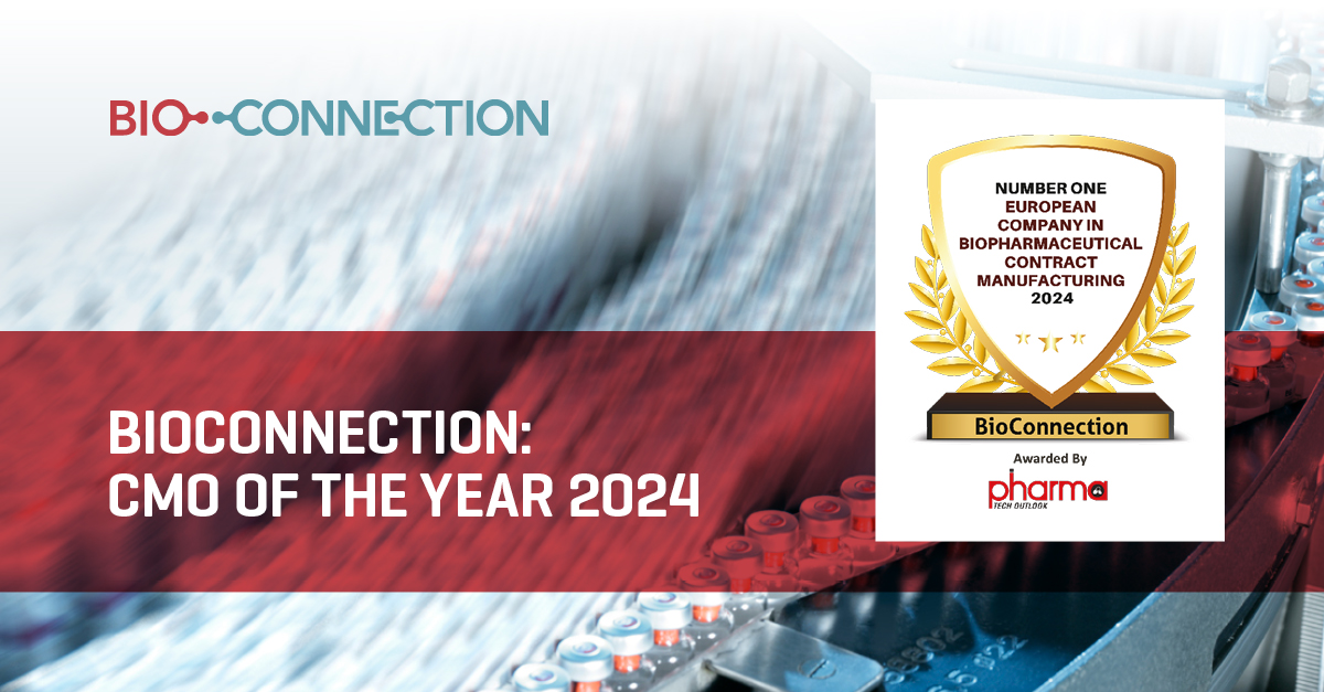 BioConnection Receives European CMO of the Year Award 2024 in (Bio)pharma­ceuticals